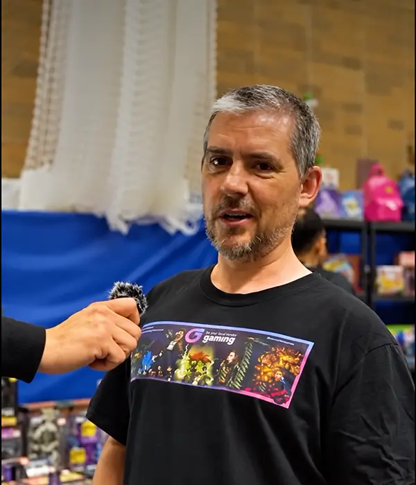 Tom, owner of Gaming Party London